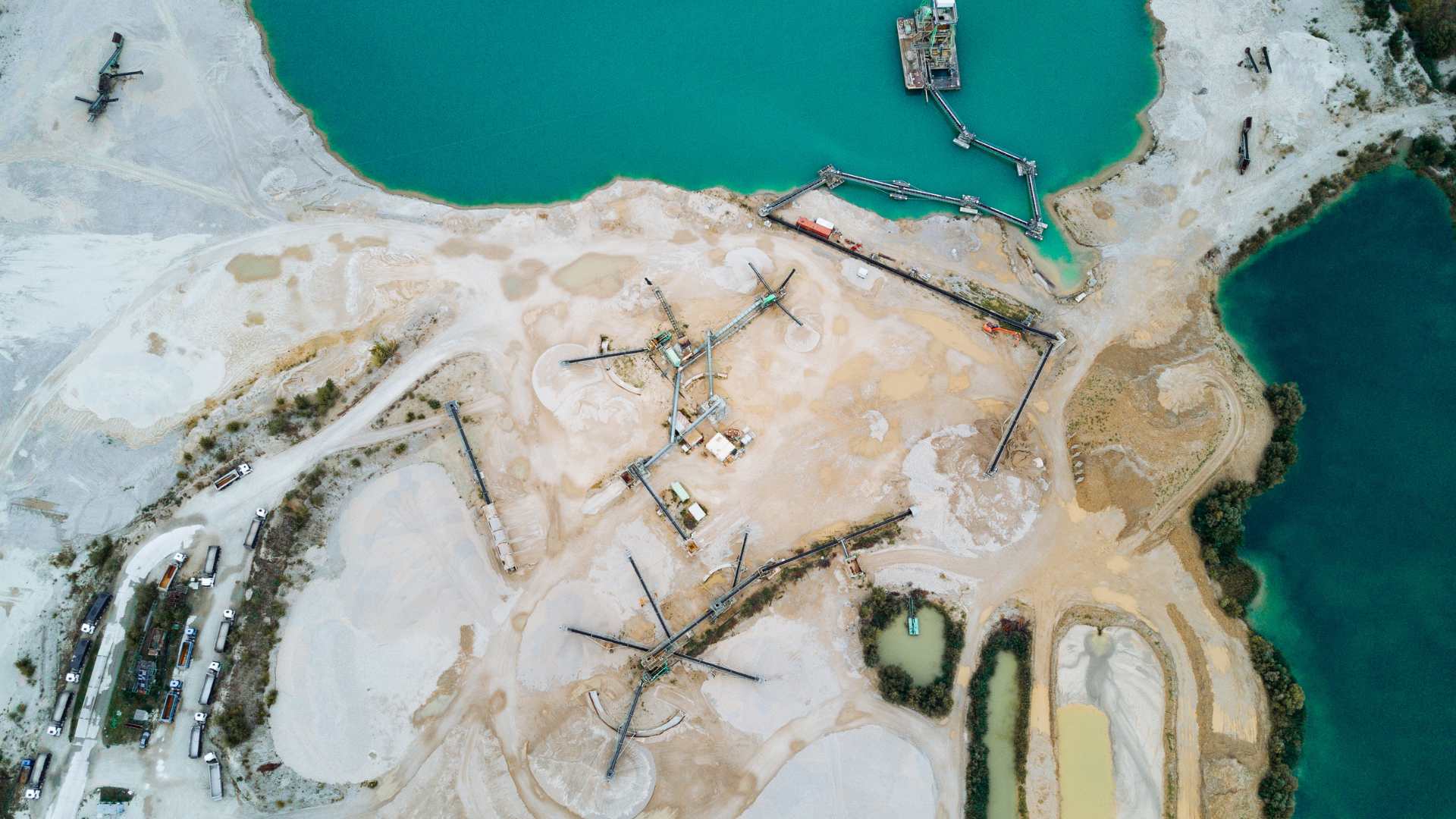 Extracția pietrișului și nisipului